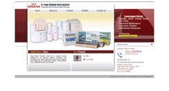 Desktop Screenshot of otanipaper.com